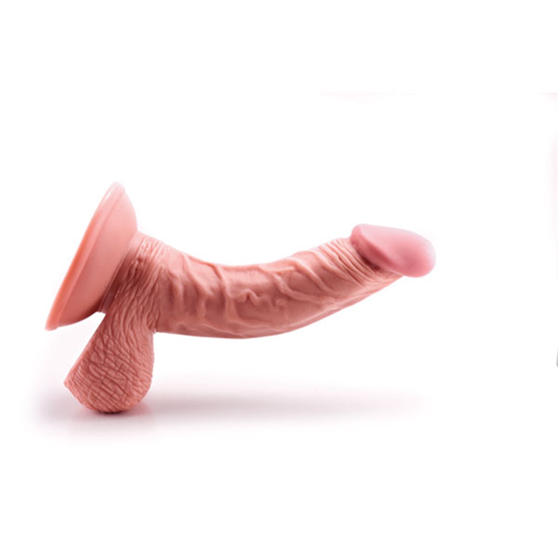 Real Skin Curved Cock