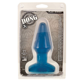 Anal Invader Aqua Marine Large Butt Plug