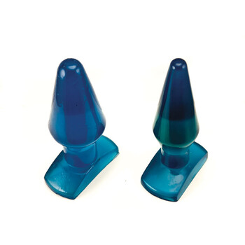 Anal Invader Aqua Marine Large Butt Plug