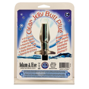 Clear Jelly Butt Plug