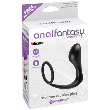 Ass-Gasm Penis Ring Plug