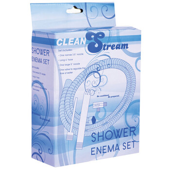 Metal Shower Enema Set
