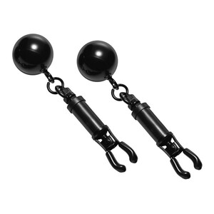 Black Bomber Nipple Clamps