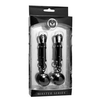Black Bomber Nipple Clamps