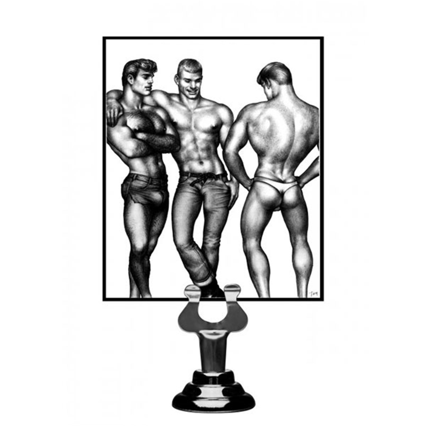 Tom of Finland 3 Piece Silicone Penis Ring Set