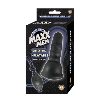 Maxx Men Vibrating Inflatable Ripple Plug