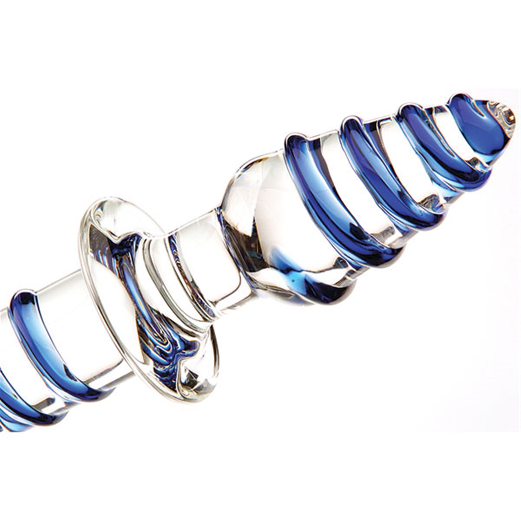 Twisted Love Glass Dildo