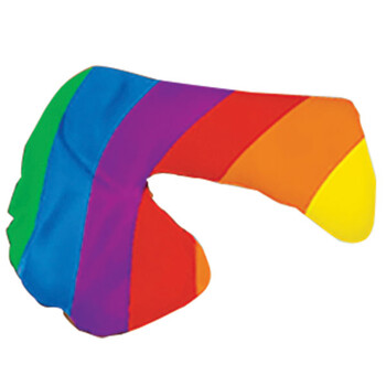 Multi colored penis sock.