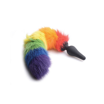 Rainbow Tail Anal Plug
