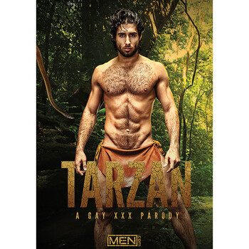 Brunette male in loin cloth