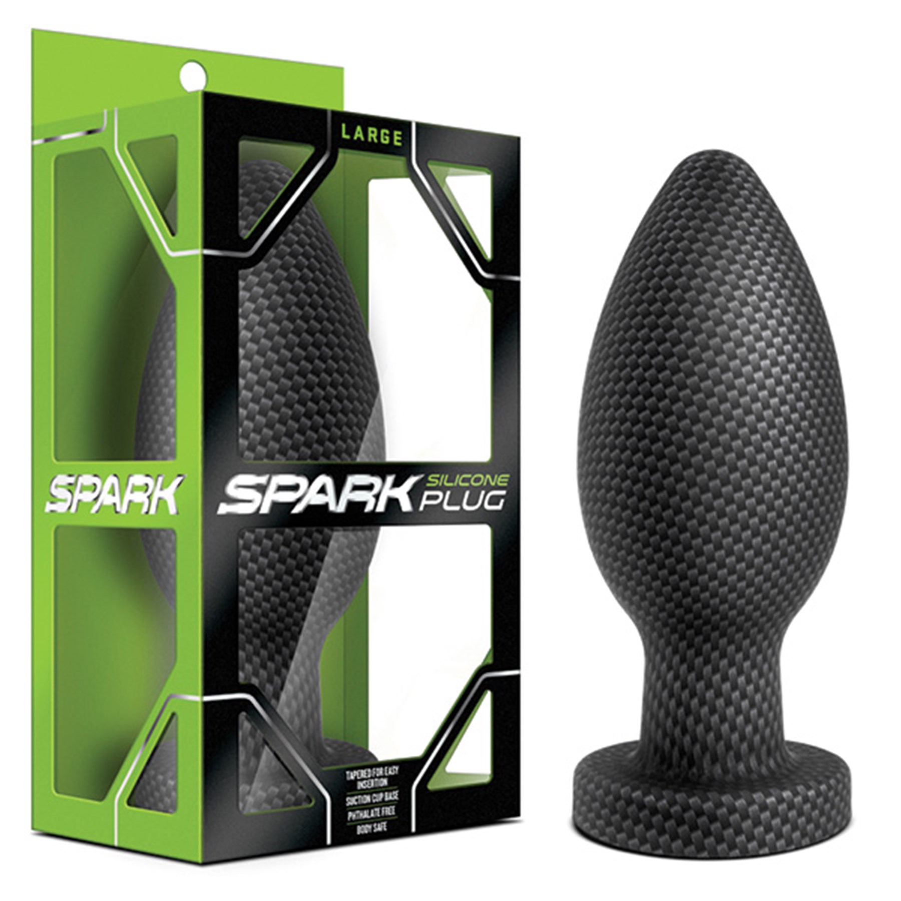 Spark Small Plug Carbon Fiber