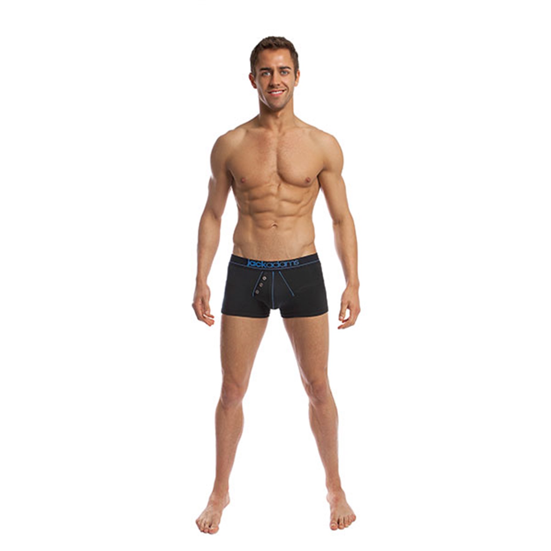 Male in Navy Boxer Brief