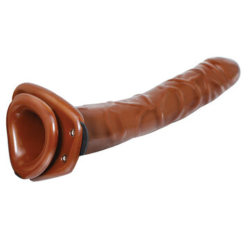 10" Chocolate Dream Strap-On