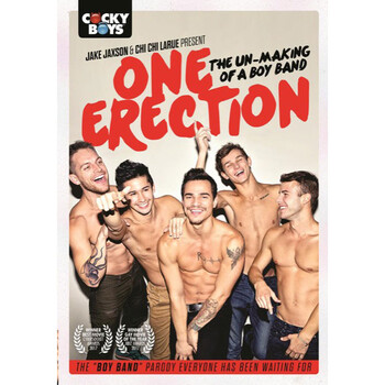 Multiple males topless
