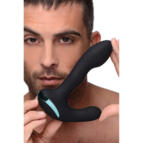 Male hwad with Maverick Rotating Prostate Stimulator