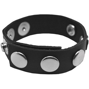 Adammale 5 Snap Leather Ring