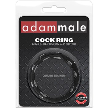 Adammale 5 Snap Leather Ring package