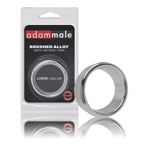 Adammale Brushed Alloy Ring
