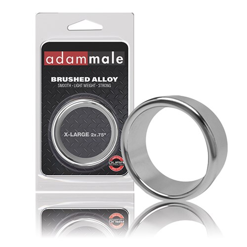 Adammale Brushed Alloy Ring