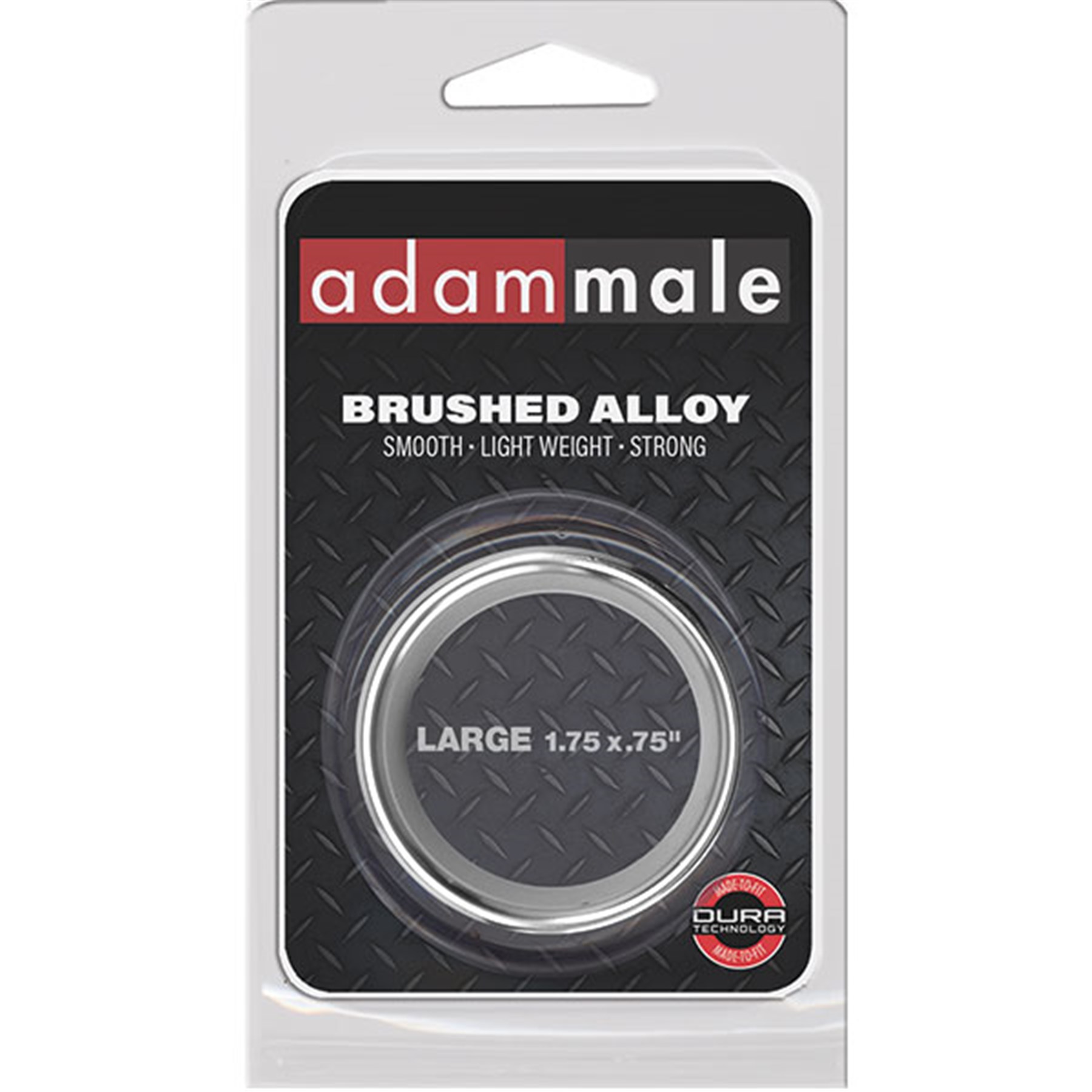 Adammale Brushed Alloy Ring