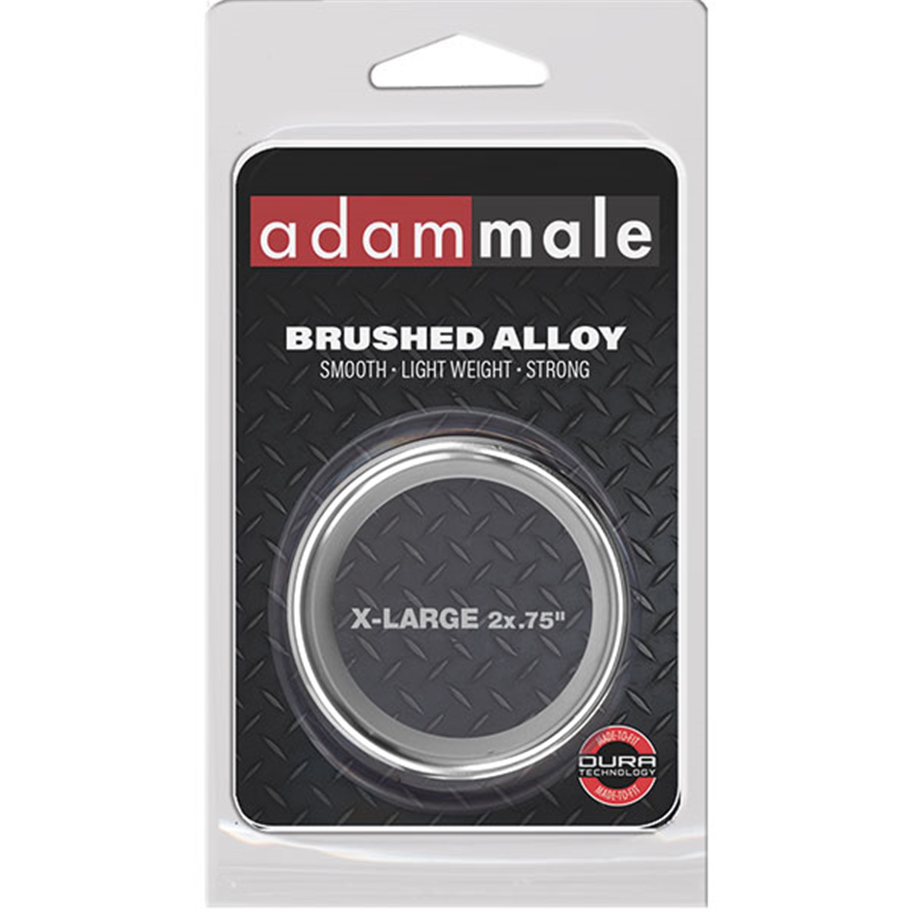 Adammale Brushed Alloy Ring