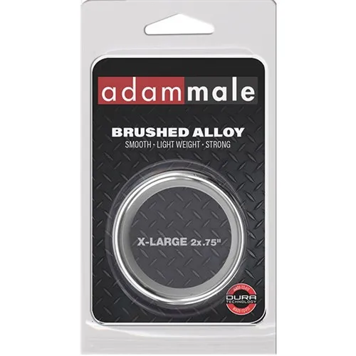 Adammale Brushed Alloy Ring