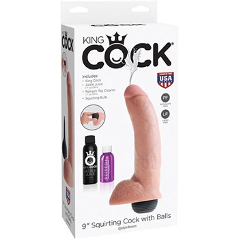 Kingcock 9" Squirting Dildo