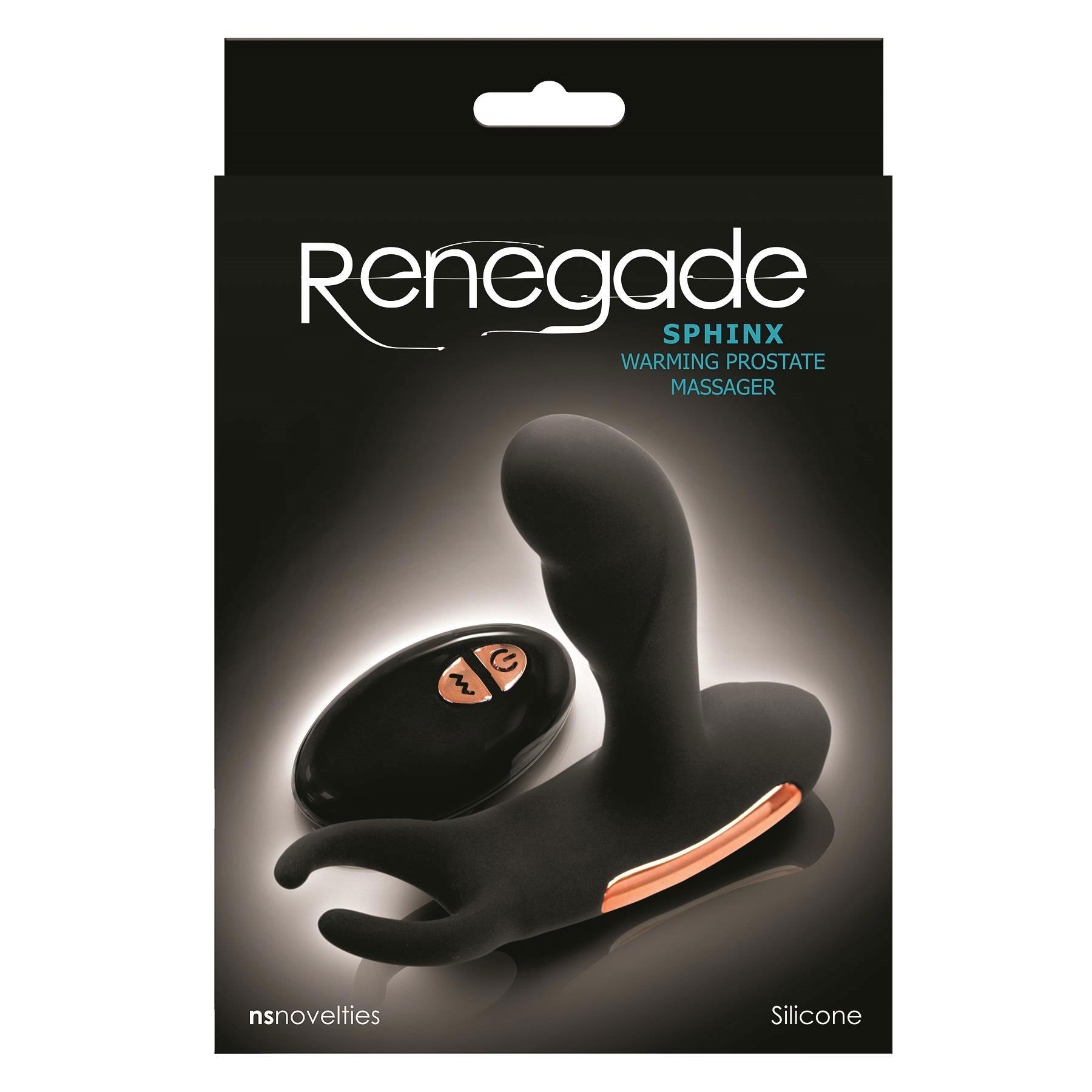 Renegade Sphinx Warming Prostate packaging