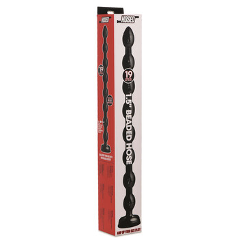 Hosed 19 Beaded Anal Snake Dildo
