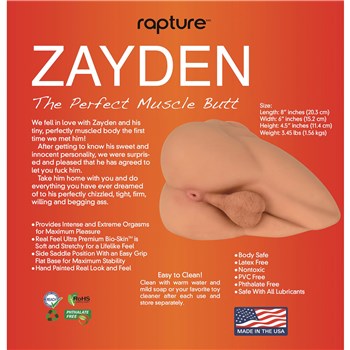  Zayden The Perfect Muscle Butt instructions