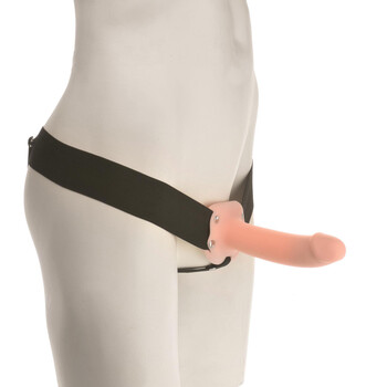 Adams Flexskin Hollow Strap-On on maniken