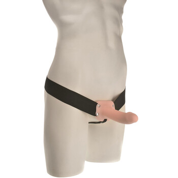 Adams Flexskin Hollow Strap-On on maniken