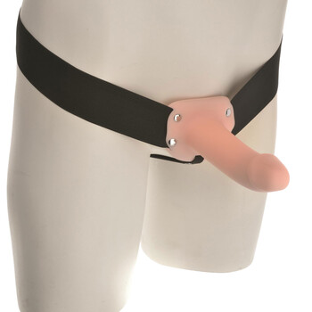 Adams Flexskin Hollow Strap-On on maniken