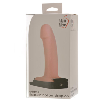 Adams Flexskin Hollow Strap-On on maniken
