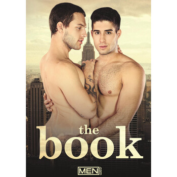 Two males posing nude holding each other