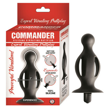 Commander Expert Vibrating Butt Plug