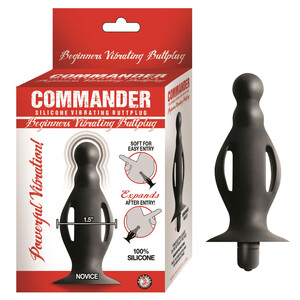 Commander Beginners Vibrating Butt Plug