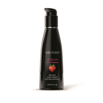 Wicked Aqua Strawberry Lube 4 Ounce