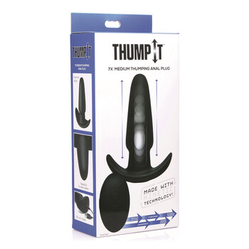 7X Thump-It Silicone Butt Plug
