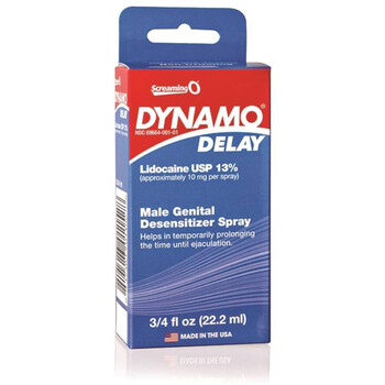 Dynamo Delay Spray  packag