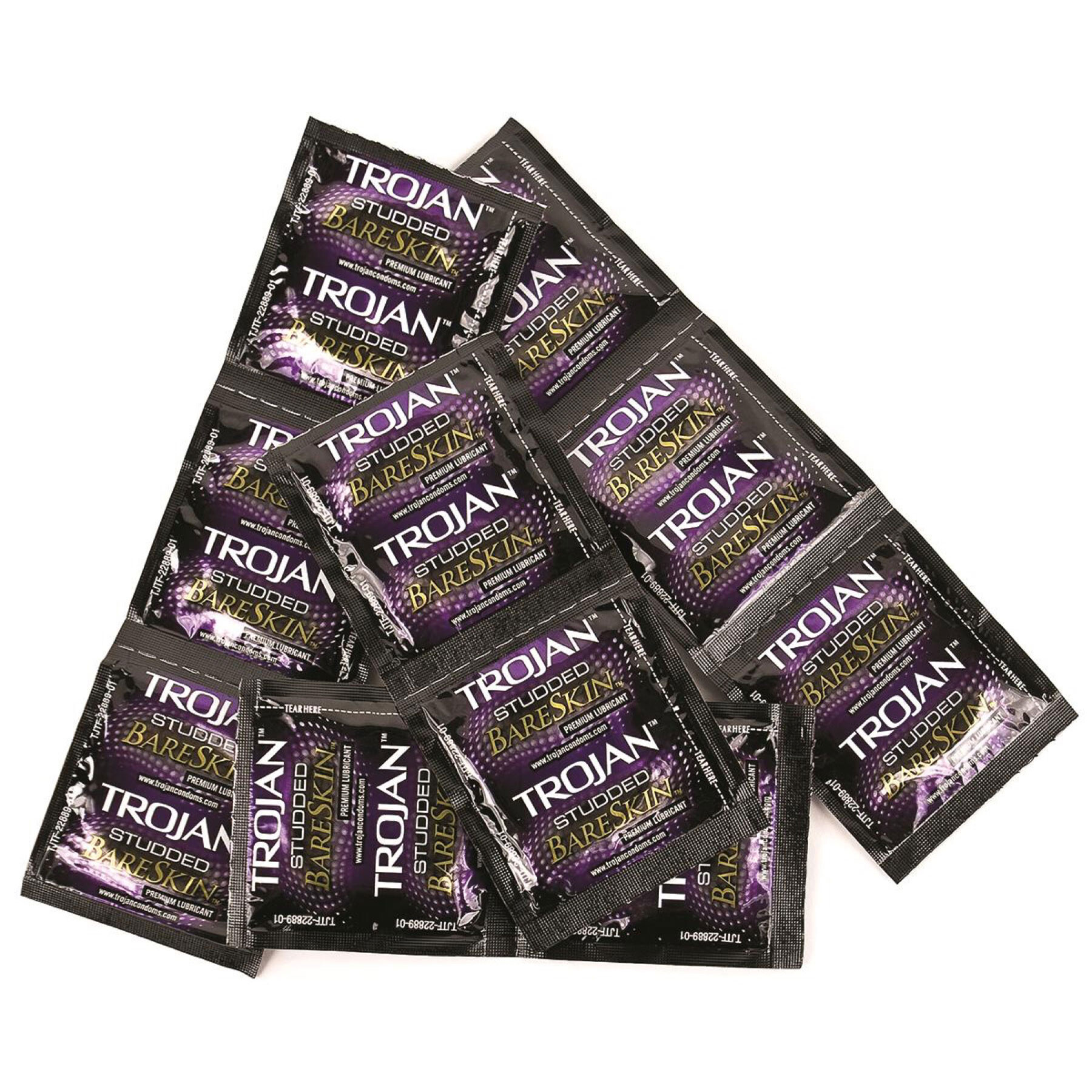 Trojan Studded Bareskin Condom