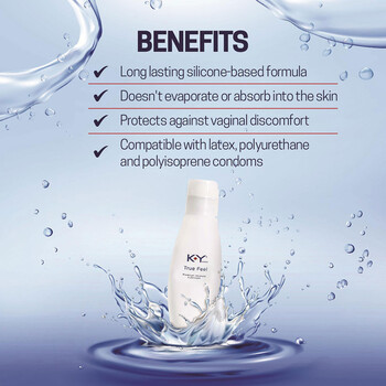 K-Y True Feel Silicone Lube benefits