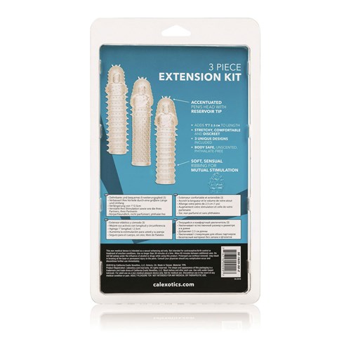 3 Piece Extension Kit packaging