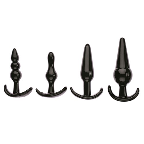 Four Piece Anal Plug Kit