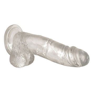 Crystal Clear 8 Inch Dildo