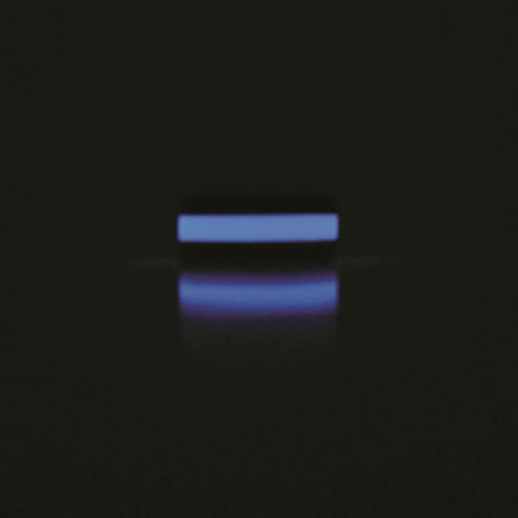 Stripes Glow In Dark Cock Ring Blue