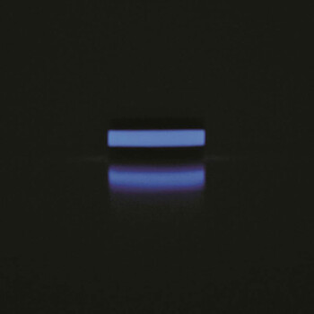 Stripes Glow In Dark Cock Ring Blue