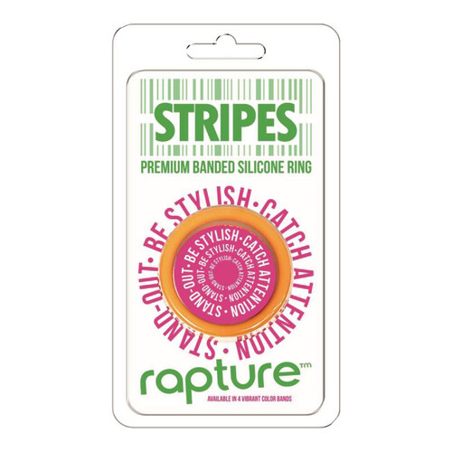 Stripes Glow In Dark Cock Ring Package