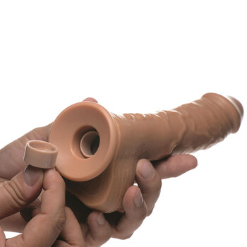 Loadz Vibrating Squirting Dildo hand held
