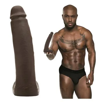 Male posed topless with dildo